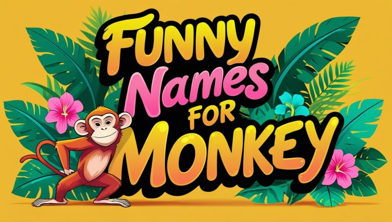 201+ Funny Names For Monkey With Meanings [2025]