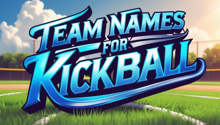 400+ Funny Team Names For Kickball With Meanings