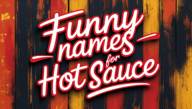 200+ Funny Names For Hot Sauce With Meanings