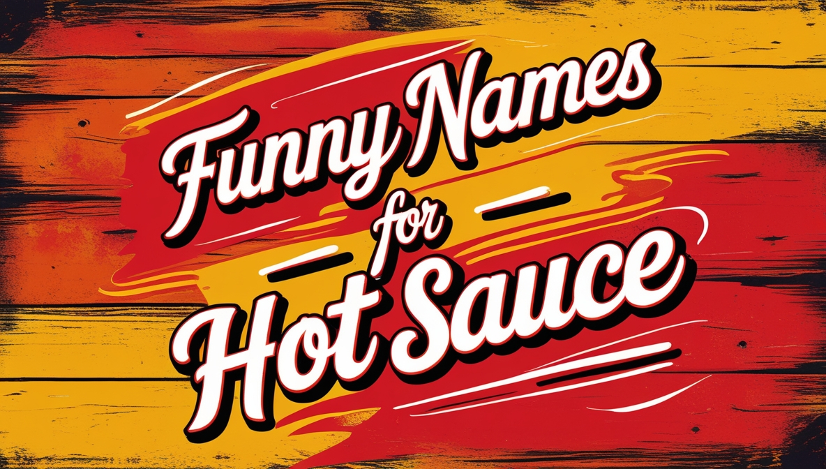 20 Funny Names For Hot Sauce with Meanings