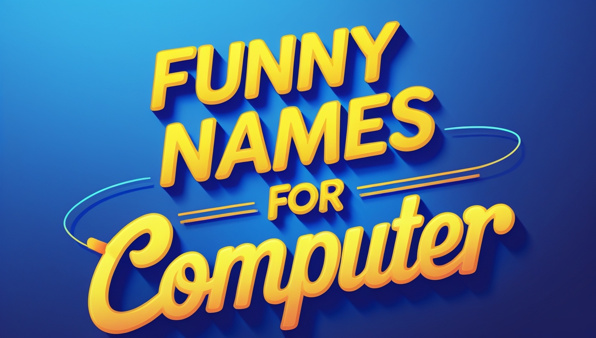 20 Funny Names For Computers with Meanings