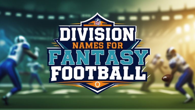 270+ Funny Division Names For Fantasy Football