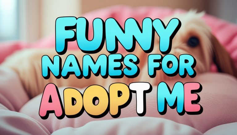 Unique and Funny Names for Adopt Me