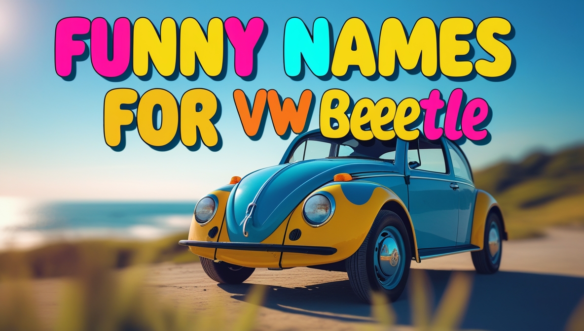 Top 20 Funny Names for VW Beetle With Meanings