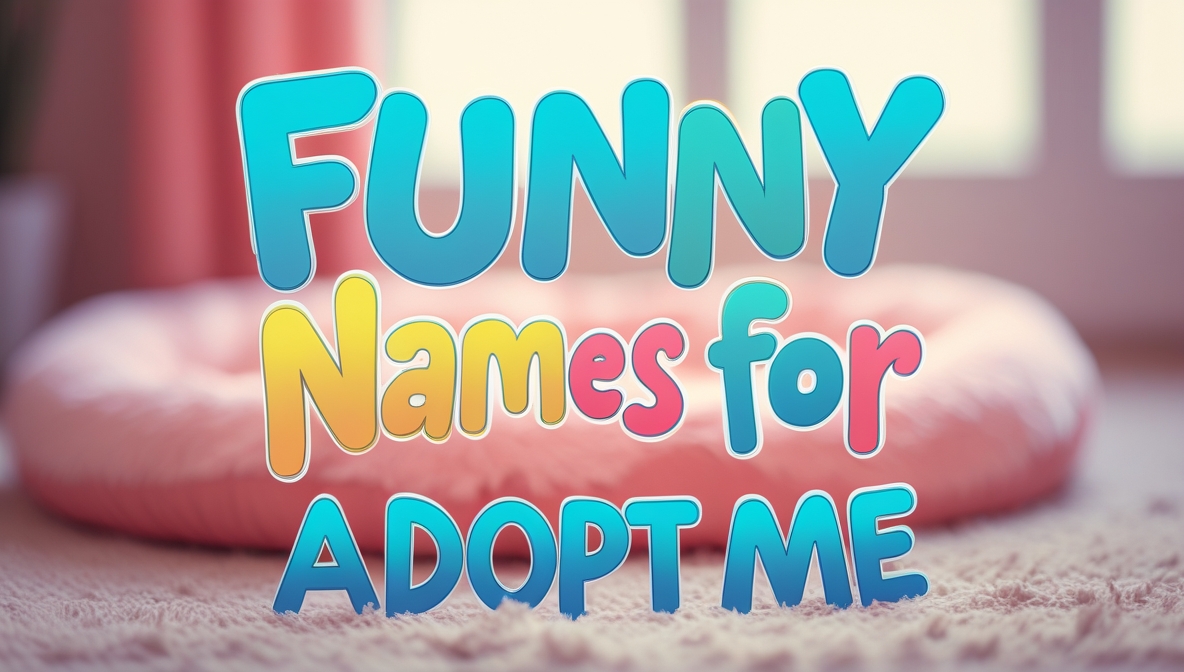 Best Funny Names for Adopt Me (With Meanings)