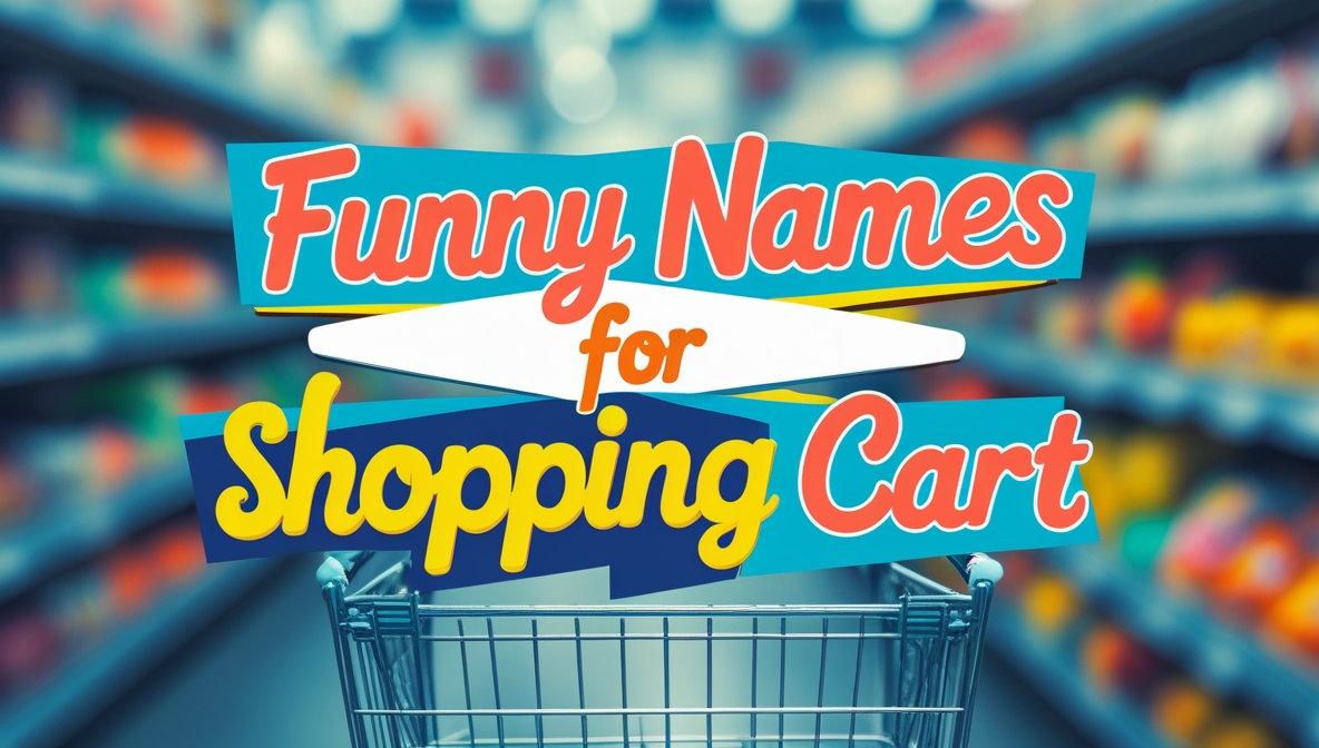 Funny Names for Shopping Carts