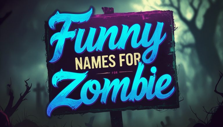 199+ Funny and Cool Names For Zombies in 2025