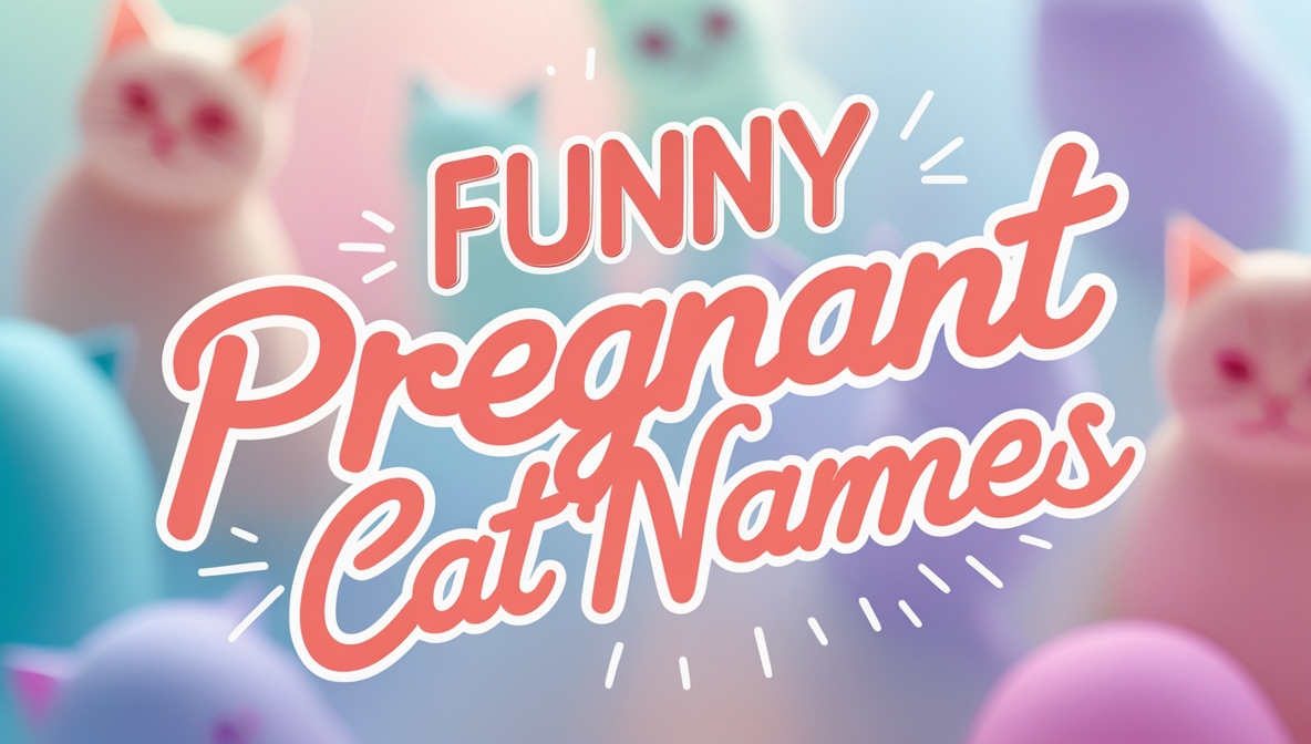 Top 20 Funny Pregnant Cat Names (With Meanings)