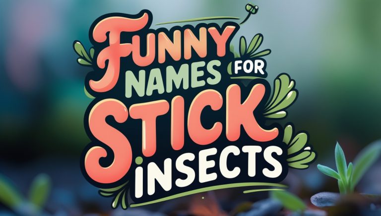 220+ Catchy & Funny Names for Stick Insects