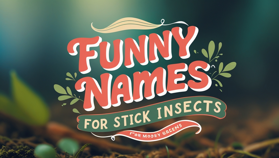 Funny Names for Stick Insects (With Meanings)