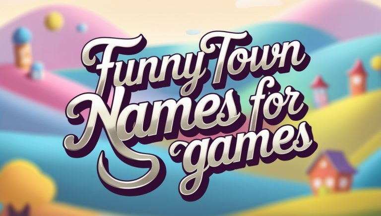 220+ Funny Town Names For Games With Meanings