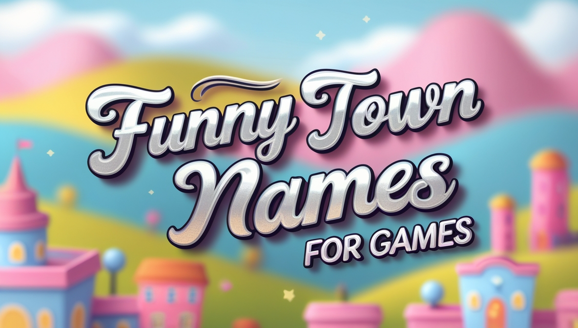 Funny Town Names For Games With Meanings