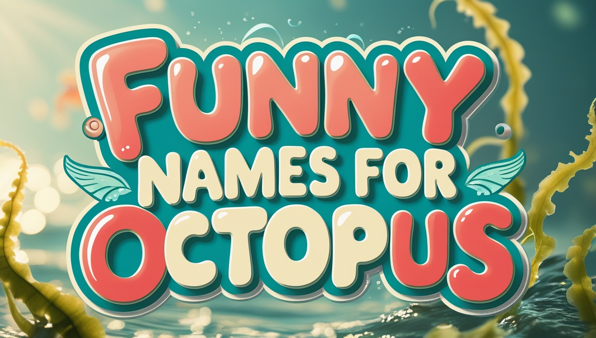 Top 20 Funny Names For Octopus With Meanings