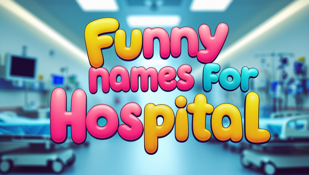 Top 20 Funny Names for Hospital With Meanings