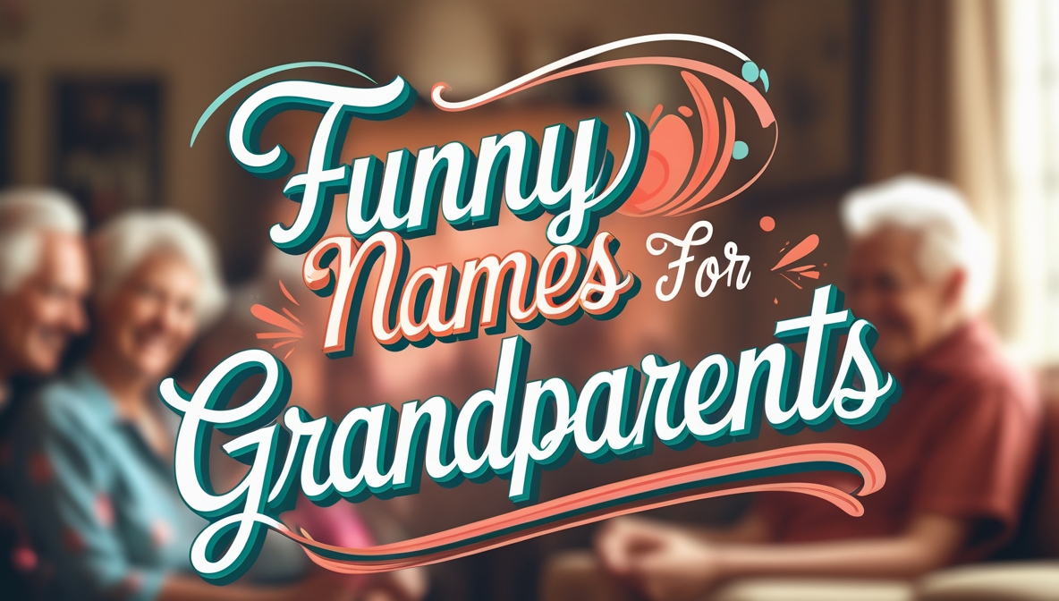300+ Funny Names For Grandparents With Meanings
