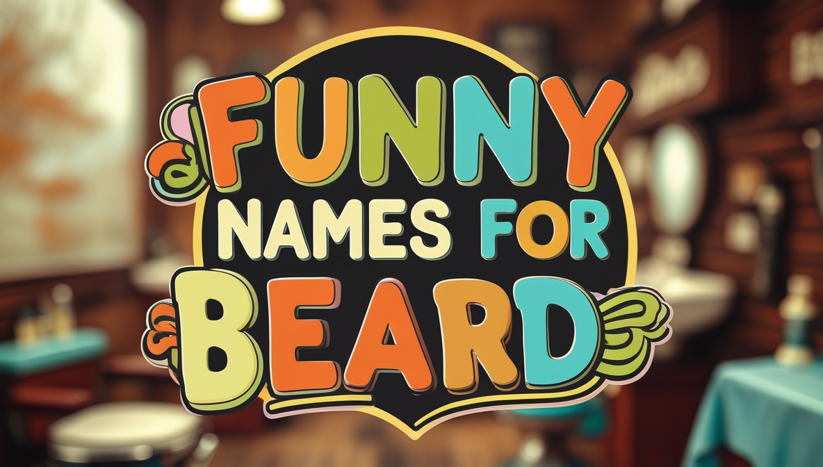 Top 20 Funny Names For Beard With Meanings