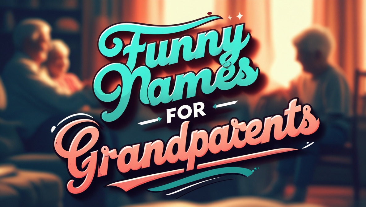 300+ Funny Names For Grandparents With Meanings
