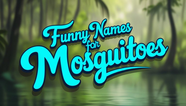 250+ Funny Names for Mosquitoes to Make You Laugh