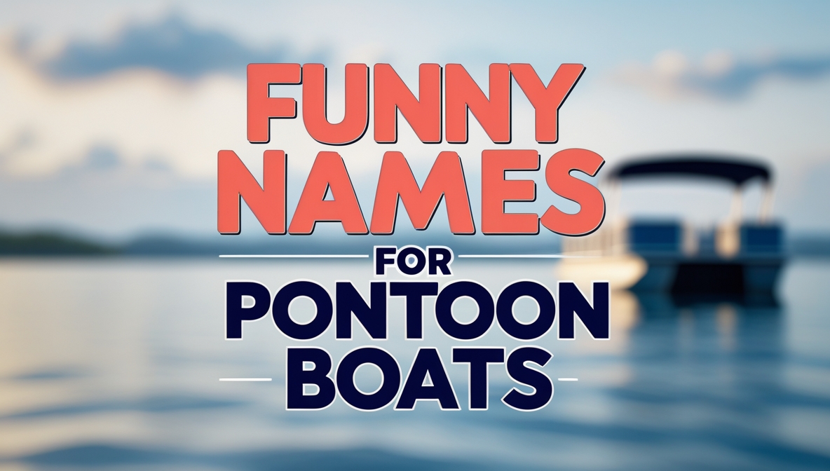 Funny Names for Pontoon Boats with Meanings
