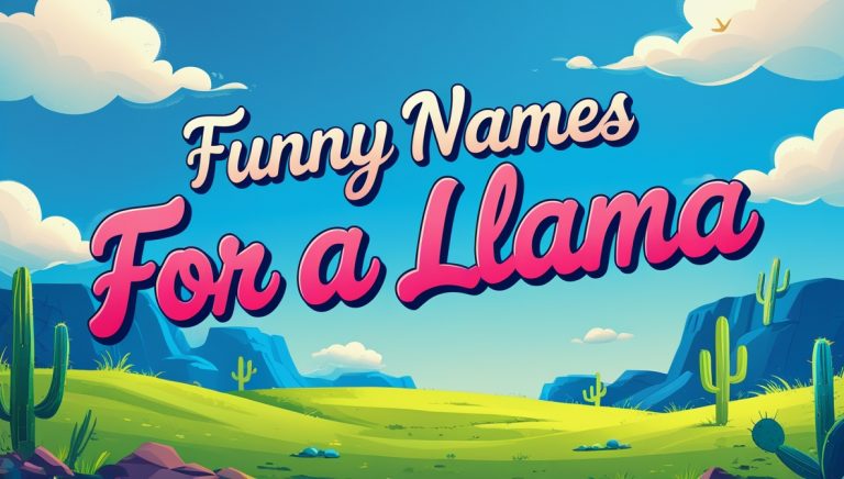 300+ Funny Names For a Llama With Meanings