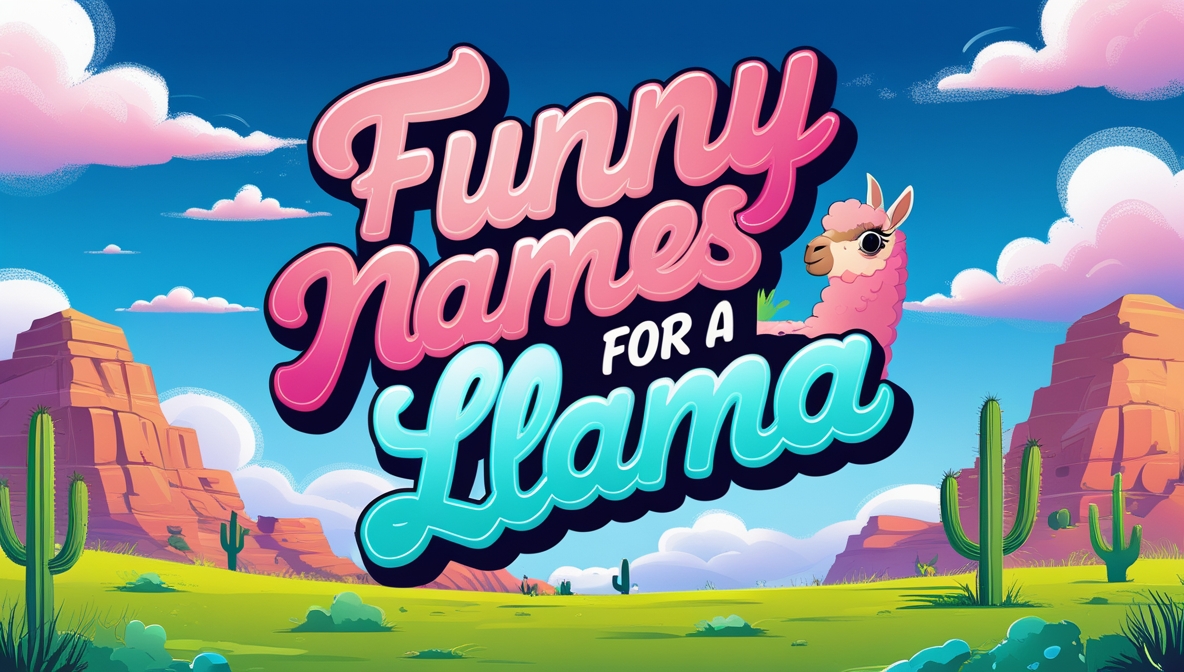 Top 20 Funny Names For A Llama With Meanings