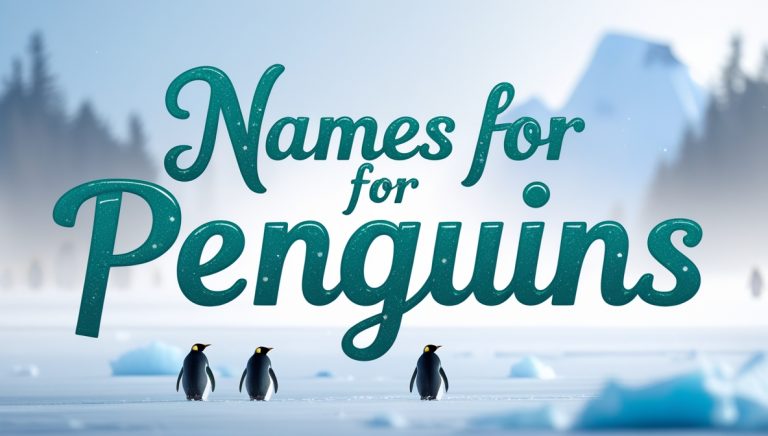 300+ Funny Names For Penguins With Meanings