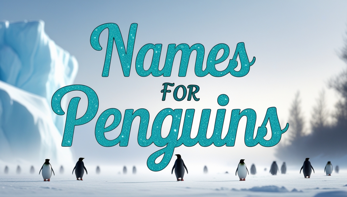 Funny Names For Penguins With Meanings