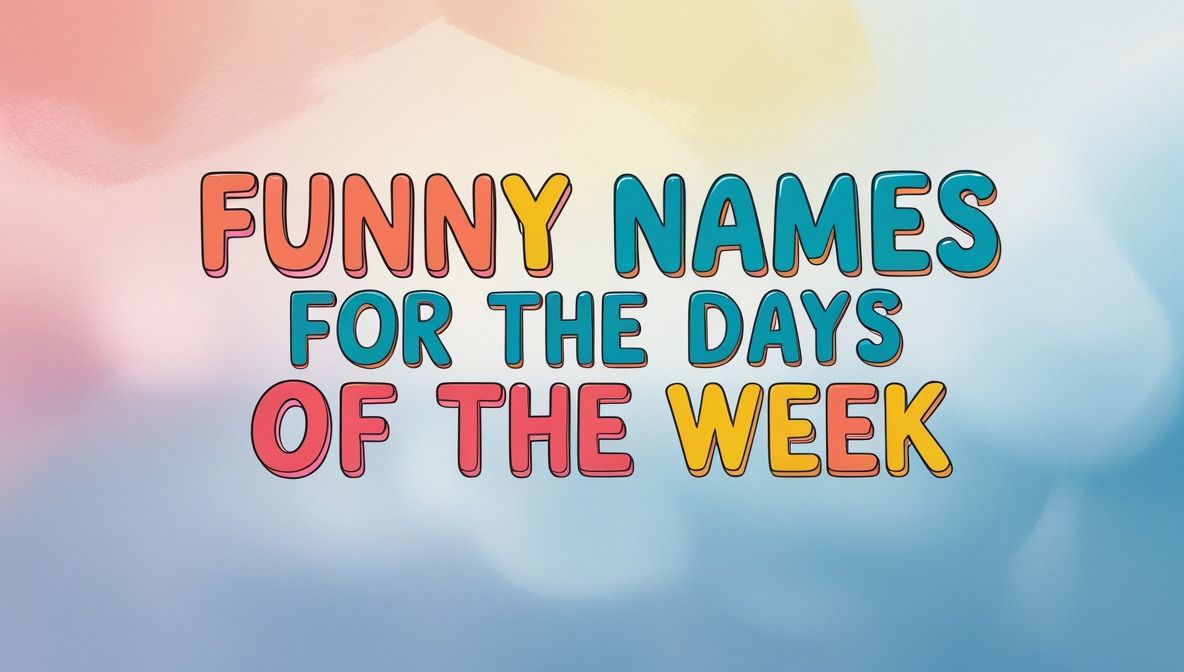 Funny Names for Sunday With Meanings