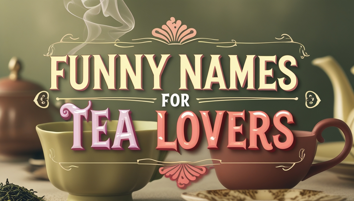 210+ Funny and Cool Names for Tea Lovers