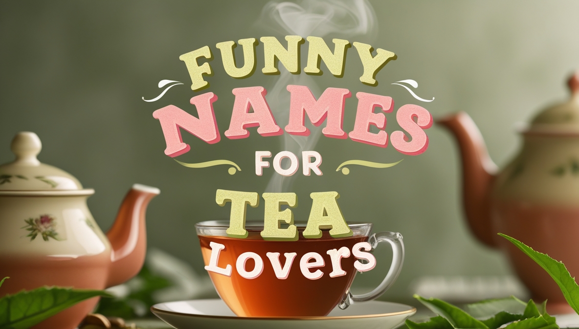 Trendy Funny Names for Tea Lovers (With Meanings)
